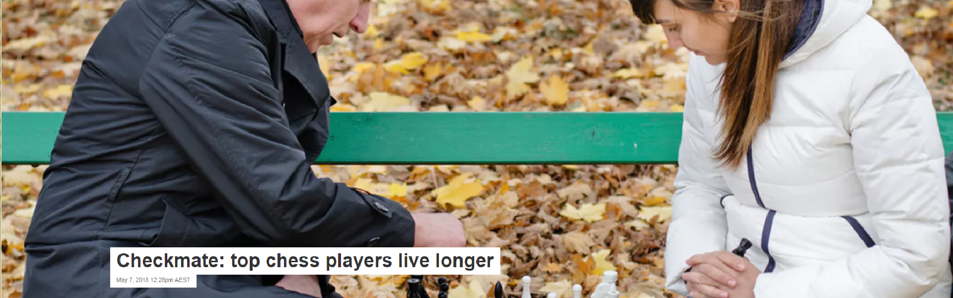 The Conversation: Checkmate: top chess players live longer