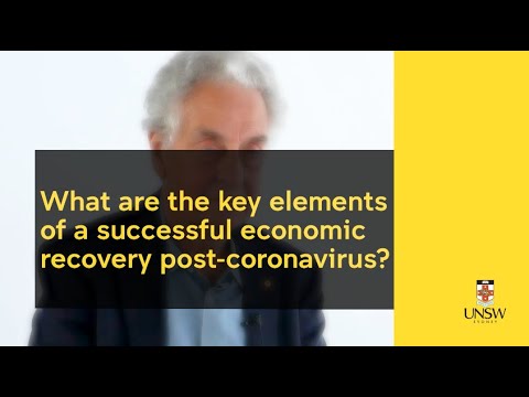 What are the key elements of a successful economic recovery post-coronavirus?