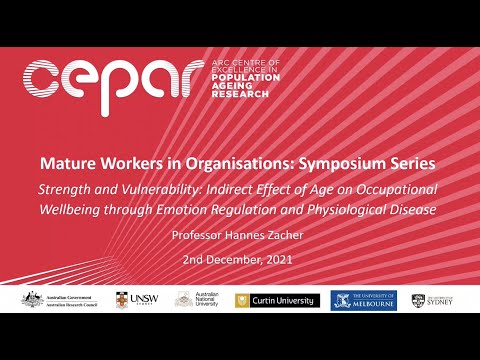 Strength and Vulnerability: Indirect Effects of Age on Occupational Wellbeing