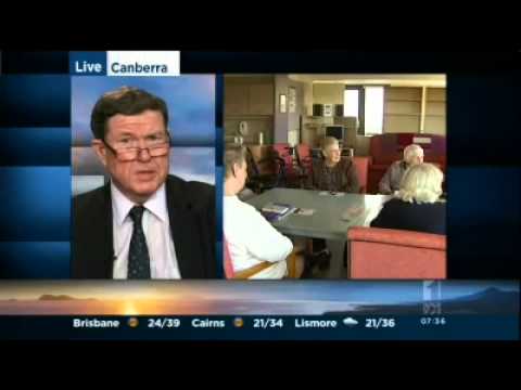 Professor Hal Kendig talks Aged Care on ABC TV Breakfast