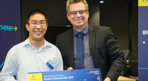 CEPAR Honours student wins best Higher Degree Research poster presentation