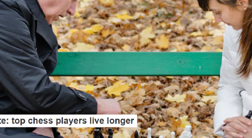 The Conversation: Checkmate: top chess players live longer