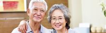 Elderly couple enjoying life Elderly couple enjoying life